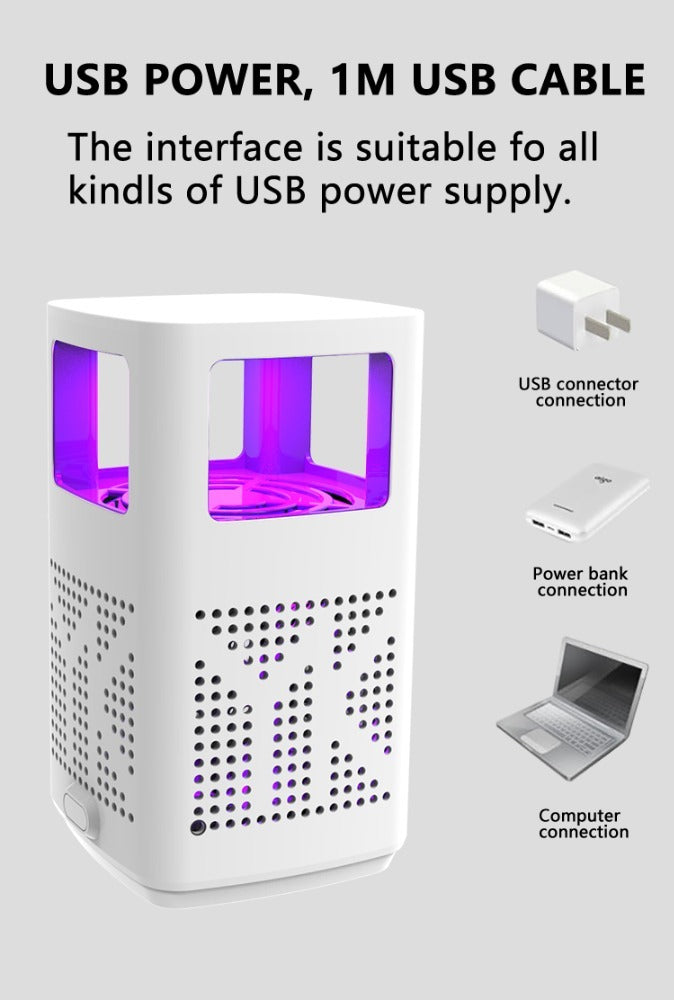 Mosquito Killer Lamps, Relying On Light Waves And Trapping Technology, Can Quietly And Effectively Kill Mosquitoes And Protect Family Members In A Safe And Environmentally Friendly Way
