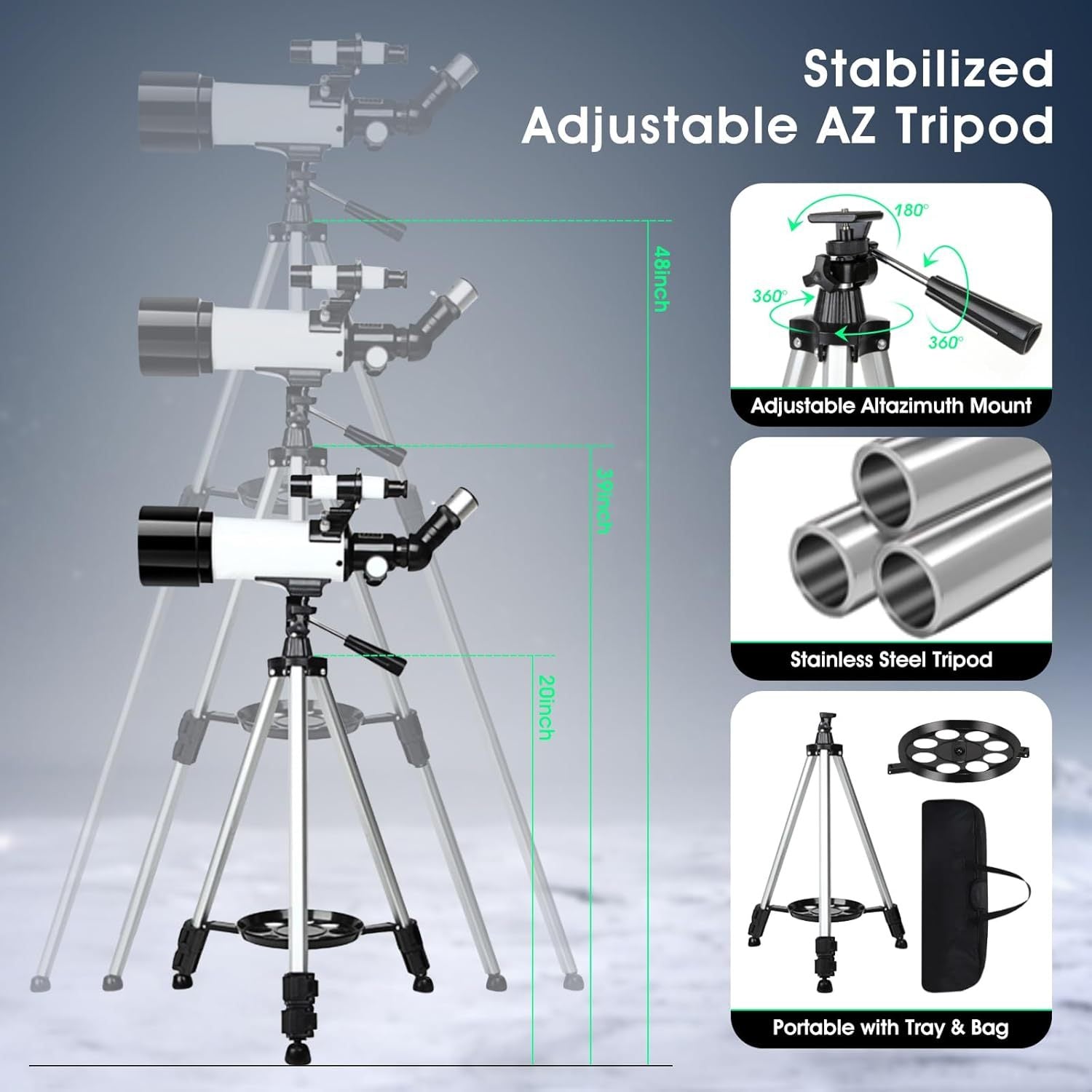 Astronomical Refracting Telescope Suitable For Children