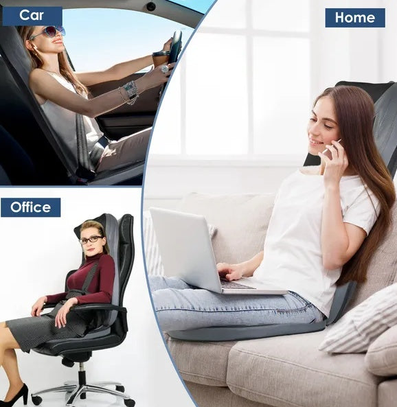 Shiatsu Neck Back Massager With Heat Full Body 3D Kneading Massage Chair Pad Multifunctional Massage Pad For Home Car Driver Seat