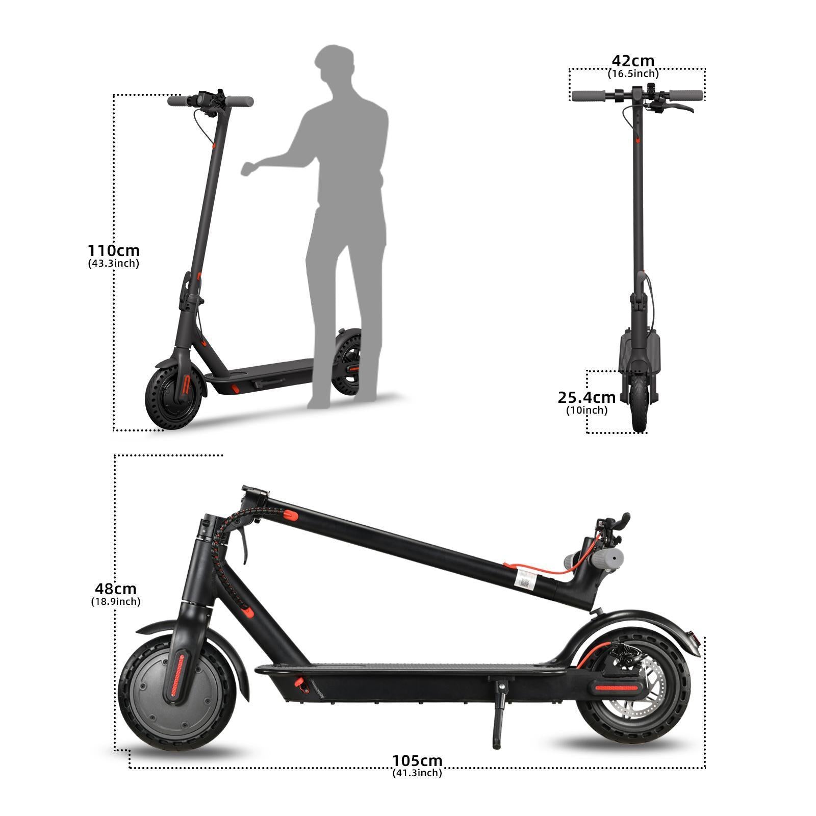 Fat Tire Electric Powerful Scooter App Controlled Smart Electric Scooter