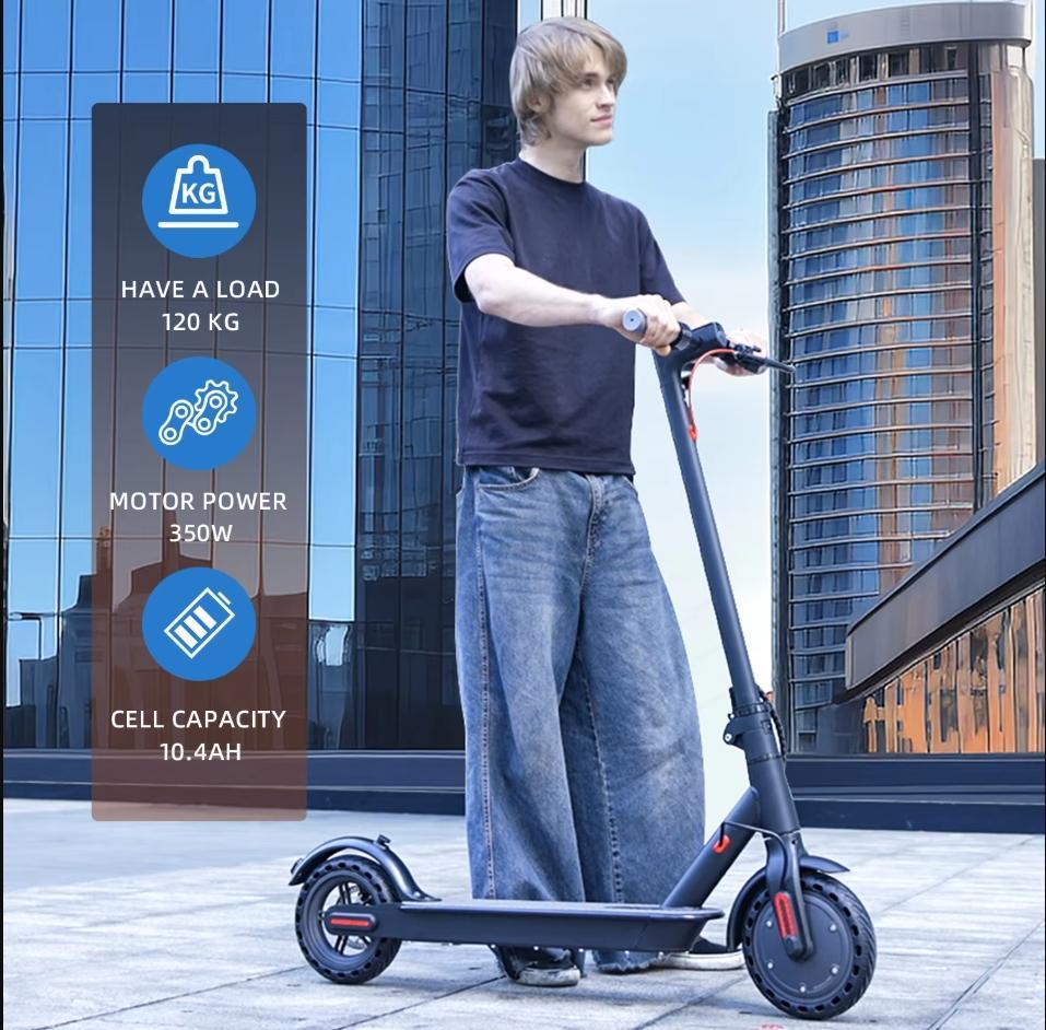 Fat Tire Electric Powerful Scooter App Controlled Smart Electric Scooter