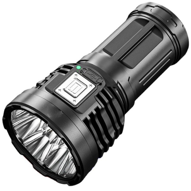 Super Bright Led Torch Light Flashlight Outdoor 30W, USB Rechargeable 1500mAh Led Torch, Mini Flashlight Home Emergency Light